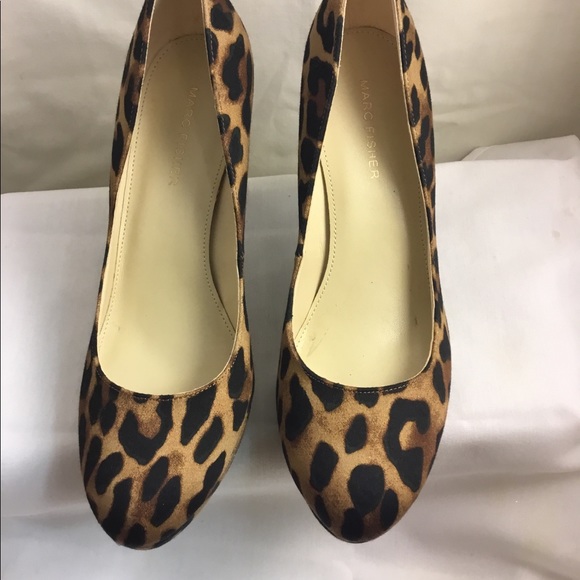 marc fisher leopard heels